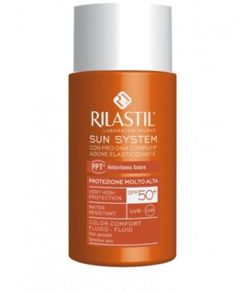 RILASTIL SUN SYSTEM FLUIDO COLOR COMFORT SPF50+ 50ML